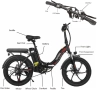 Сгъваемо електрическо колело FAFREES F20+ 450W 36V 20Ah, снимка 8