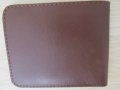 Портфейл от естествена кожа-кафяв, нов, Монголия, снимка 2