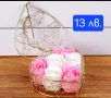 Кутийка сърце с ароматни рози, снимка 2