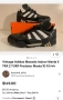 VINTAGE стоножки ADIDAS MANADO INDOOR MANIA II TRX 2.Номер 39.5, снимка 10