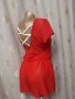 М/ L Ярко червен къс ,прозрачен гащеризон , снимка 4