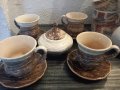 Чаши за кафе със  захарница, снимка 1 - Чаши - 42058032