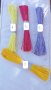 Хартиен шнур 45м, цветен канап, въже,  декорация, снимка 3