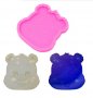 Грижовните мечета The Care Bears мече глава голяма плитък силиконов молд форма фондан смола декор , снимка 1