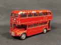 СТАРА РЕТРО МЕТАЛНА КОЛИЧКА АВТОБУС BUDGIE TOY ENGLAND AEC LONDON BUS, снимка 1