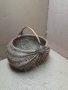 Стара Ръчно Плетена Кошница , снимка 1 - Антикварни и старинни предмети - 44606130