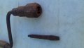 Античен дърводелски инструмент-маткап, снимка 5