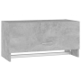 vidaXL Гардероб, бетонно сив, 70x32,5x35 см, ПДЧ(SKU:808246
