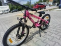 BG Алуминиев велосипед 20" NINJA розов, снимка 7