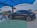 Audi e-Tron 55 Sportsback Panorama 408кс 95 квч HUD B&O 360° памет седалки Valcona, снимка 4
