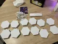 Смарт RGB LED Шестоъгълни Панели за Стена (12 бр.) – Гейминг Осветление / Музикален Ритъм, снимка 1