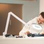 Lumeno LED увеличителна лампа, увеличителна лампа, лампа за работно мястое, снимка 2
