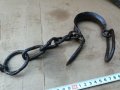 комплект ковани масивни букай , окови , пранги , белезници , снимка 3