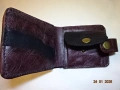 мъжки портфейл от естествена кожа /ръчна изработка/, снимка 3