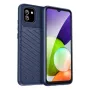 Samsung Galaxy A04e 4G / F04 4G / M04 4G Удароустойчив Twill Texture Калъф и Протектор, снимка 2
