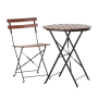Сгъваем компактен модел маса за тясна тераса,балкон,градина,заведение,улично заведение/кафене, снимка 6