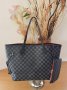 Черна чанта Louis Vuitton  Neverfull 