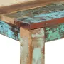 vidaXL Трапезна маса, 82x80x76 см, регенерирано дърво масив, снимка 3