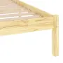 vidaXL Рамка за легло, дърво масив, 90x190 см, Single, снимка 6