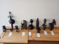 Стари стенни лампи от ковано желязо , снимка 6