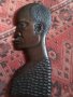 Стара африканска АБАНОСОВА фигура БАРЕЛЕФ ПАНО Ръчна МАЙСТОРСКА ХУДОЖЕСТВЕНА ТРАДИЦИОННАработа 40559