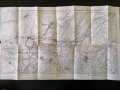 Стара карта от царския период | Пример за действие на дивизионната артилерия