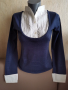 Стилна блуза 2 в 1 , снимка 1 - Блузи с дълъг ръкав и пуловери - 36792644