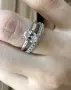 Оригинален Tiffany & Co. платинен годежен пръстен с диамант 0.53 ct – G / VS2, снимка 11