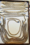 Мъжки златни гривни и синджири- 14К , снимка 1 - Бижутерийни комплекти - 44518260