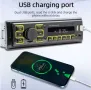 MP3 плейър за кола, вградено в таблото, 1 Din радио за кола, стерео, USB зареждане/AUX-IN с м, снимка 2