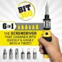 Многофункционална отвертка Bit 360 отвертки 6в1 инструмент, снимка 1