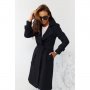 черно кашмирено палто, снимка 1 - Палта, манта - 39402548