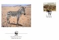 Намибия 1991 - 4 броя FDC Комплектна серия - WWF, снимка 4