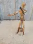 Старо дървено човече, снимка 4