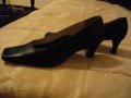 Елегантни дамски обувки на висок ток от естествена кожа номер 38, снимка 3