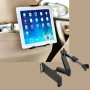 Регулируема стойка за телефон и таблет за седалка на автомобил – 360° въртене, снимка 5