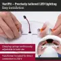 Вграден LED панел Paulmann Veluna VariFit 14W 3000K IP44 215x215 мм, снимка 4