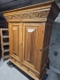 Гардероб с дърворезба изработен изцяло от масив, снимка 5
