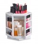 Пластмасов, настолен органайзер за гримове въртящ - пластмасов 2016, снимка 2
