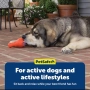 Играчка за кучета PetSafe Sportsmen Squeak N Treat Booya с пълнител, средна, снимка 2