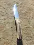 Нож ръчна изработка еленски рог, снимка 11