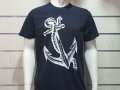 Нова мъжка тениска с трансферен печат Голяма котва, морска, снимка 1