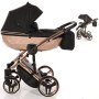 Бебешка количка Junama Mirror Satin 2в1, 3в1 НОВА, снимка 2