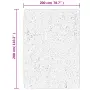 vidaXL Килим IZA с къс косъм, скандинавски вид, сив, 200x280 см, снимка 10
