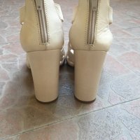 Естествена кожа spaziomoda Италия, снимка 3 - Дамски елегантни обувки - 29302227