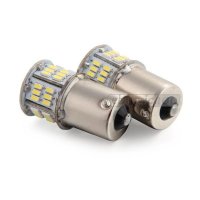 Габаритни крушки BA15S 54 LED, стоп светлини DC 12-24V, снимка 13 - Аксесоари и консумативи - 11113850