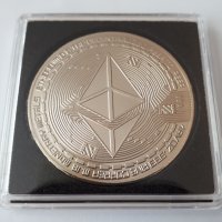 Сувенирна монета Ethereum (криптовалута), снимка 1 - Колекции - 36857537