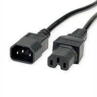 Захраннващ кабел  C14 to C15 extension, 1.8m, 19.99.1122 SS301167, снимка 1 - Друга електроника - 39367705