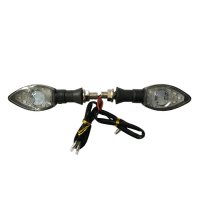 Диодни LED мигачи за мотор , 12V, комплект мигачи за мотоциклет или скутер, бял, снимка 4 - Аксесоари и консумативи - 32064497