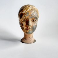 Метална глава на много стара кукла, снимка 4 - Колекции - 37204621